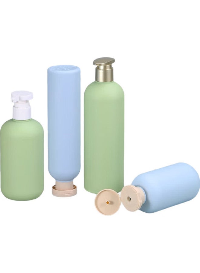 JAJALIN Premium Portable Travel Dispenser Bottles, Pump-Style Shampoo, Shower Gel, Laundry Detergent, Toiletry Empty Bottles Storage Set - Image 1