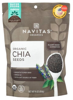 Navitas Organics Organic Chia Seeds 16 oz (454 g) 