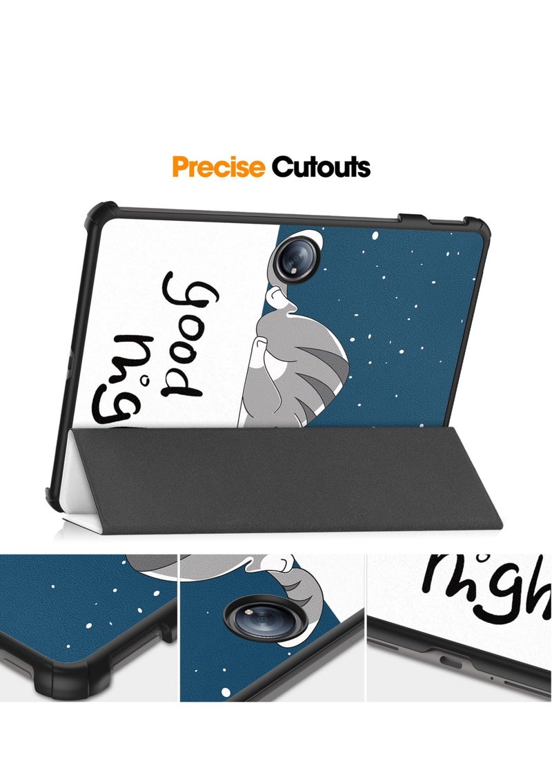 Generic - Case for OnePlus Pad 2 / OnePlus Pad Pro 12.1 Inch Released 2024 Folio Slim Smart Cover Lightweight Hard Shell Protective Case with Multi-Angle Stand -Cat - Image 1