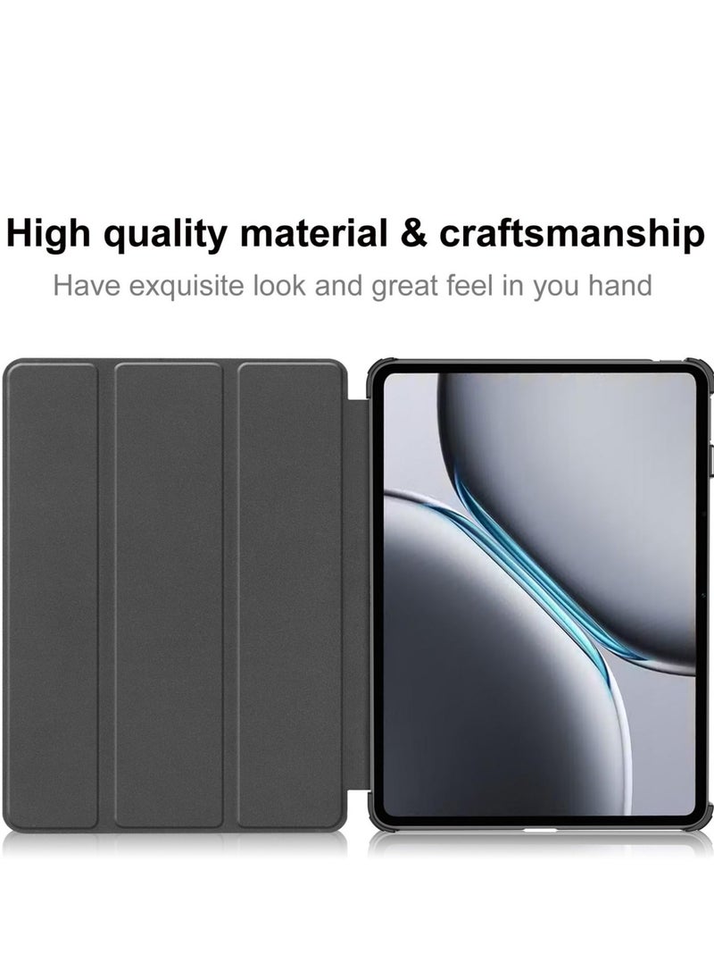 Generic - Case for OnePlus Pad 2 / OnePlus Pad Pro 12.1 Inch Released 2024 Folio Slim Smart Cover Lightweight Hard Shell Protective Case with Multi-Angle Stand -Cat - Image 1