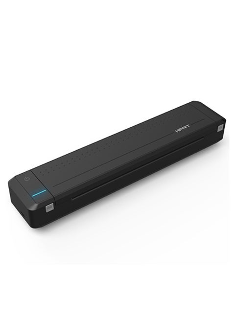 طابعة حرارية محمولة A4 HPRT MT800، تعمل بالبلوتوث وUSB، تدعم iOS وAndroid وWindows، بطارية قابلة لإعادة الشحن 2000mAh، طباعة بدون حبر على ورق فاكس حراري A4 – مثالية للسفر والمكتب والمنزل والمركبات