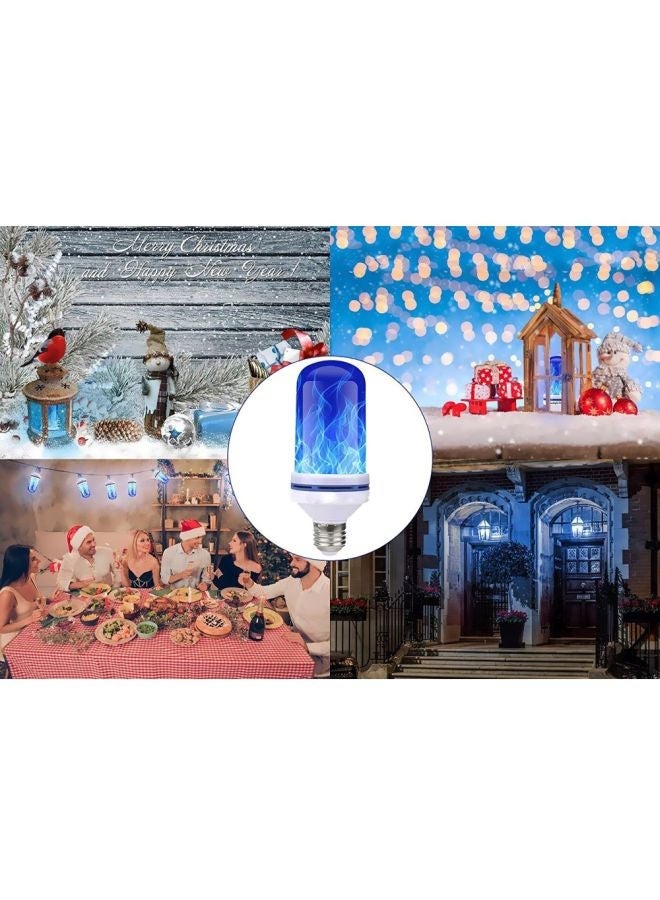 NIBEMINENT Flame Effect Fire Flickering Light Bulb Green 6.1x2.3inch - Image 5