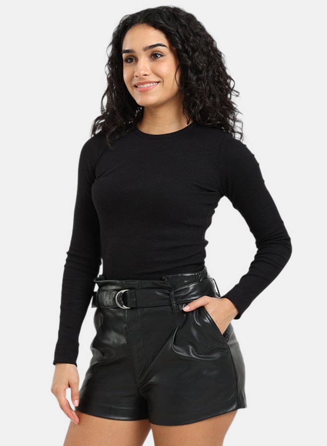 Carina Ribbed Long Sleeves Top - Image 2