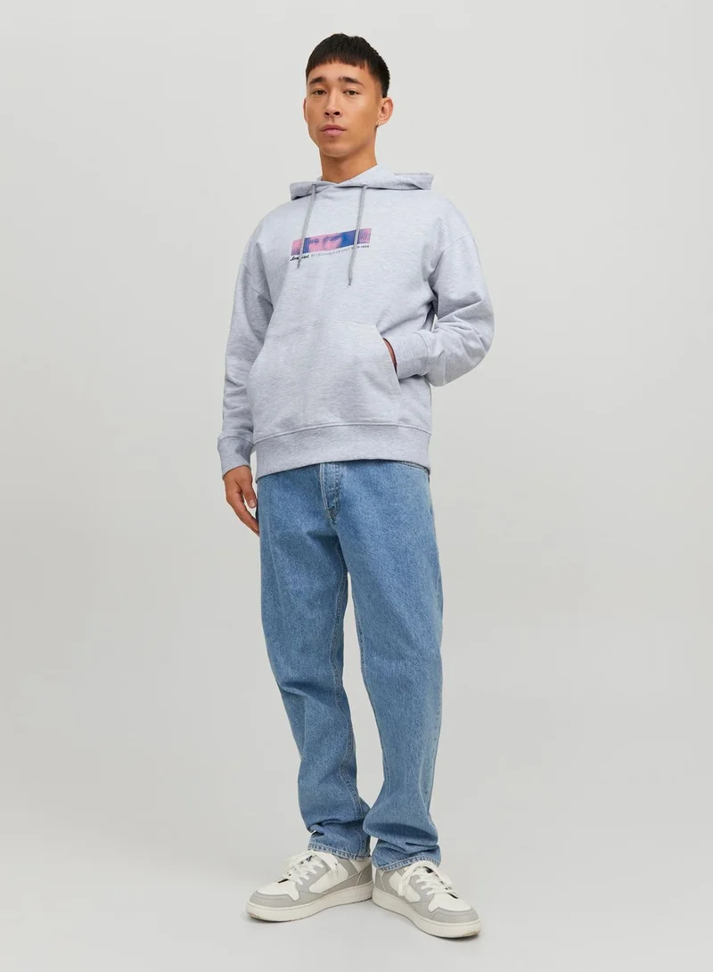 JACK & JONES Graphic Printed Hoodie
