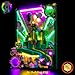 BrickBling LED Lighting Kit Compatible with Lego Wicked Emerald City Wall Art Creative Light Compatible with Lego 75685Lights Only Not Come with Model RC Version Light - Image 4