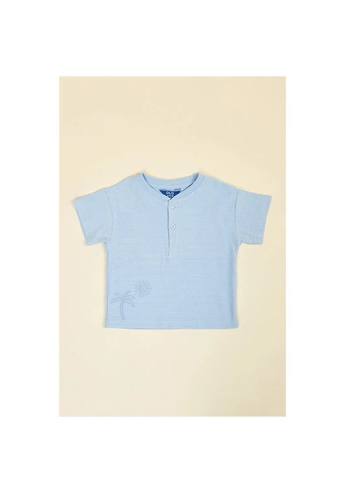 R&b Embroidered T-Shirt and Shorts Set