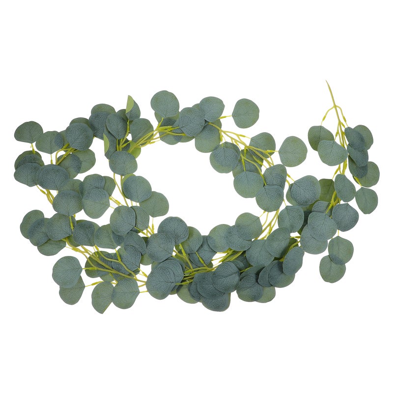 🏠 أغصان اصطناعية للحديقة مزينة بالزخارف الخضراء الداكنة 2 مجموعة طول 2 متر - Image 5