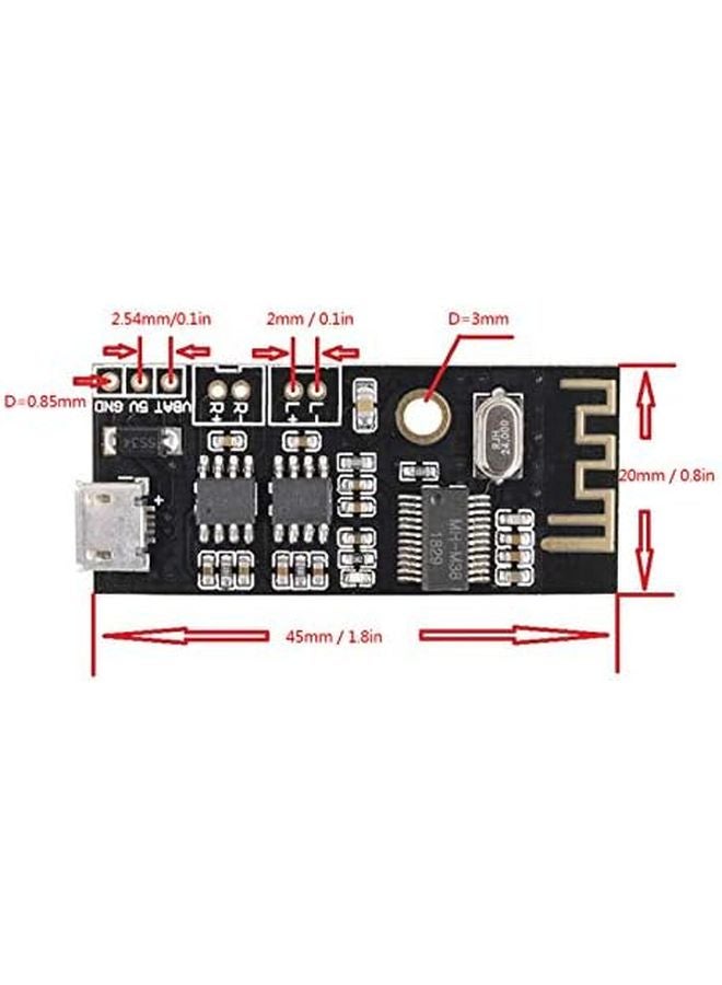 M38 5W Amplifier Audio Receiver Module Lossless Decoder DIY Kit USB Sound Card - Image 4