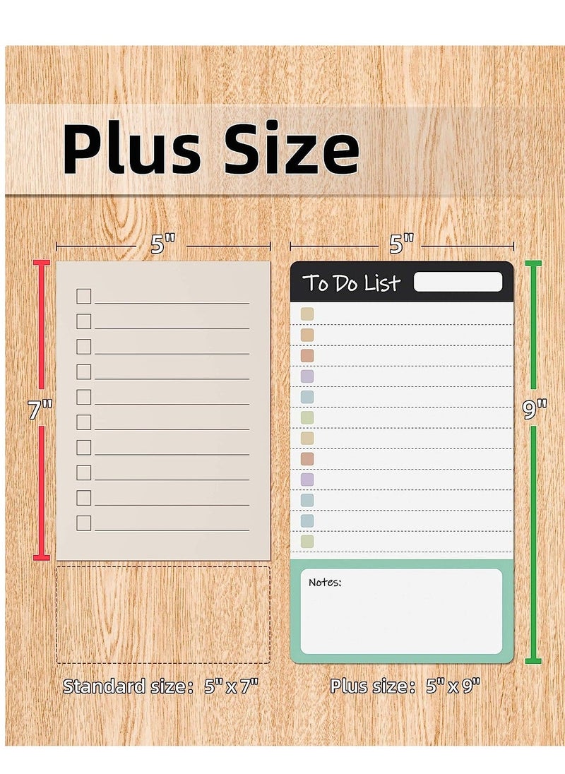 Generic - To Do List Sticky Notes, 8pcs Dry Erase Reusable to Do List Sticky Notes, Daily Planner Chart, Checklist Notepad, Lined Task Todo Memo Pad for Home, Office, Refrigerator, Desk, Mirror - Image 1