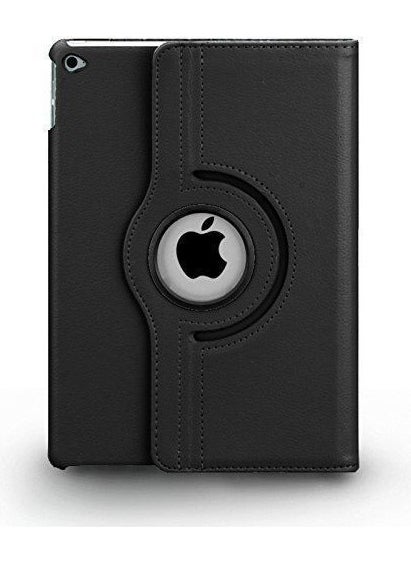 Techmaster Apple iPad Air Case Rotatable 360 ​​Degree Adjustable Case - Black 