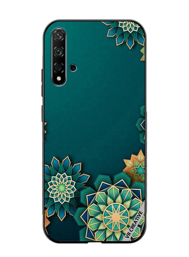 VR CREATIVE Protective Case Cover For Huawei Nova 5T Mandala Design Multicolour - Image 1