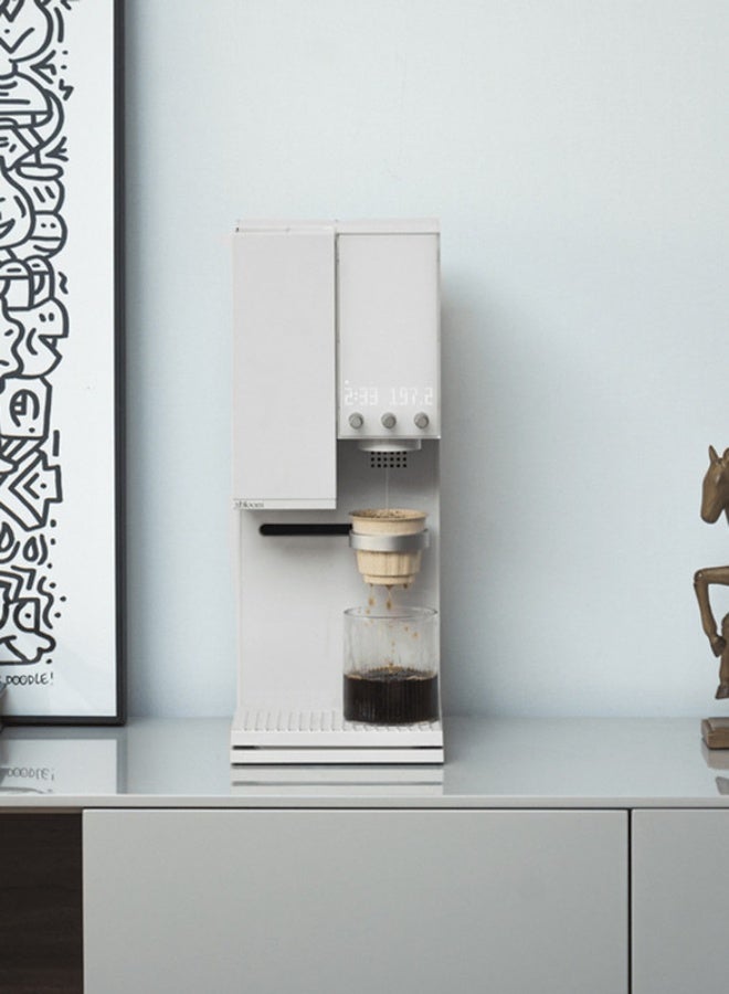 xBloom Studio - The Ultimate Coffee Machine - Drip Coffee Machine with Integrated Grinder, Scale and 3 Levels of Automation, Moonlight White 220-240 V - Image 2