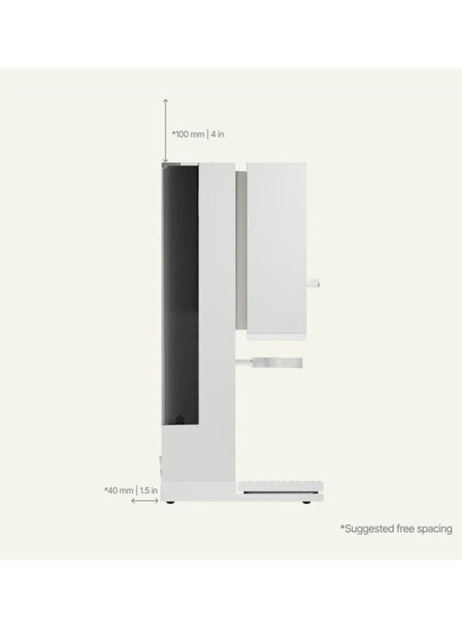 xBloom Studio - The Ultimate Coffee Machine - Drip Coffee Machine with Integrated Grinder, Scale and 3 Levels of Automation, Moonlight White 220-240 V - Image 4