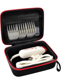 ALLPRIMO Case Compatible with Wahl Professional Peanut Classic Clipper Trimmer 8685 8655 8655200 8633 8081 8035 Hair Clipper Organizer Holder for Attachment Comb OilBlade GuardBox OnlyBlack