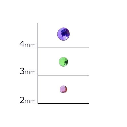 Comet Busters Beautiful Multicolor and Multisize Bindi (BV1012) - Image 3