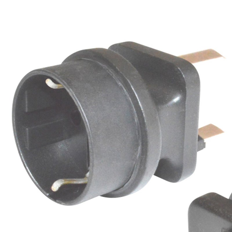 MX Conversion Plug 3 PIN UK Plug to Europe SCHUKO Socket Adaptor Flat PINS 13 AMPERES - Image 5