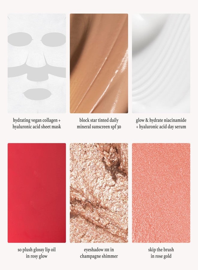 BLISS Lauren Elizabeth Bachelorette Makeup Kit | Travel Sized Hydrating Skincare & Makeup Set for Long Weekend, Bachelorette Trips, and More | Includes Julep Eyeshadow & Bliss Serum Skincare - Image 3