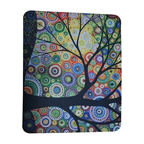 School Supplies Schoolsupplies Colored trees Picture Anti-Slip Laptop PC Mice Pad Mat Mousepad For Optical Laser Mouse - Image 2