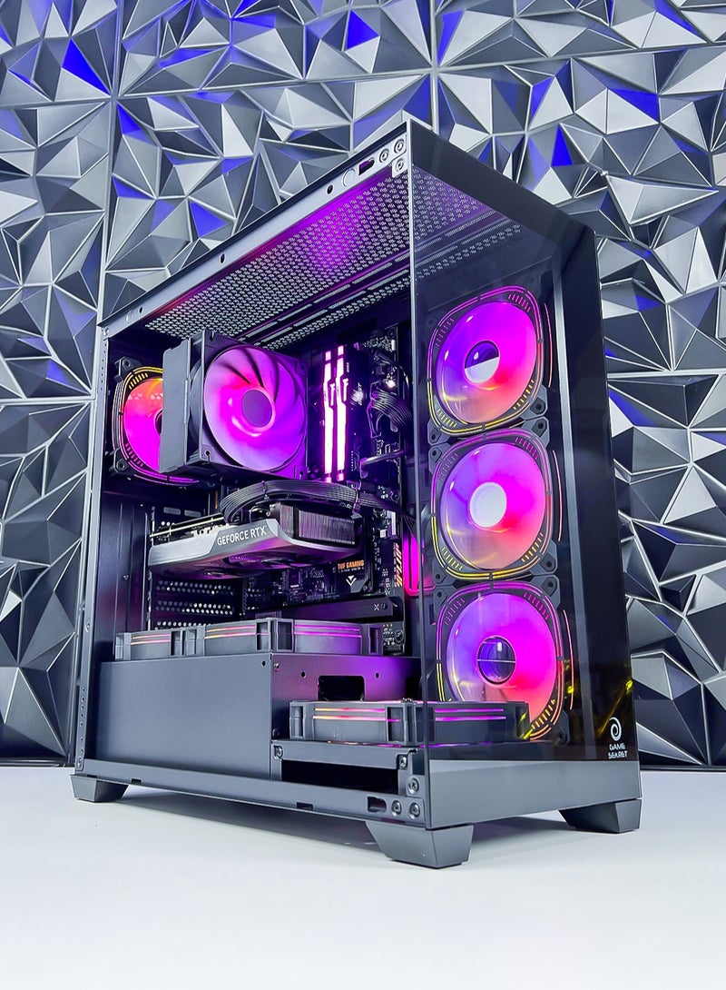 Game Sekret Nova Gaming PC - Intel Core i5-14400F | GeForce RTX 5050 8GB GPU | 16GB DDR4 RAM-1TB NVMe SSD | Air Cooler-H610 MB-500W 80+ PSU | WiFi-Bluetooth-Windows 11 Pro | Game Sekret Desktop Computer | 1 Year Warranty White - Image 3