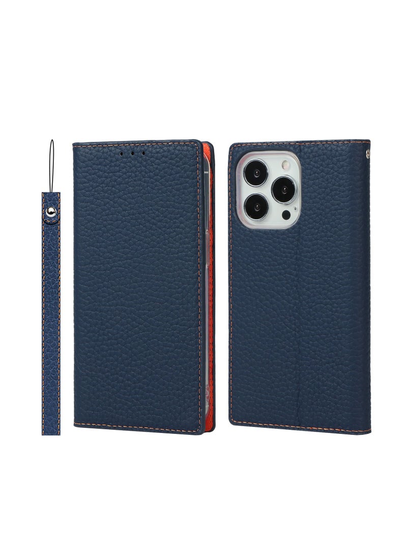 Suteni Flip Cover Card Slots Leather Phone Case for iPhone - Image 1