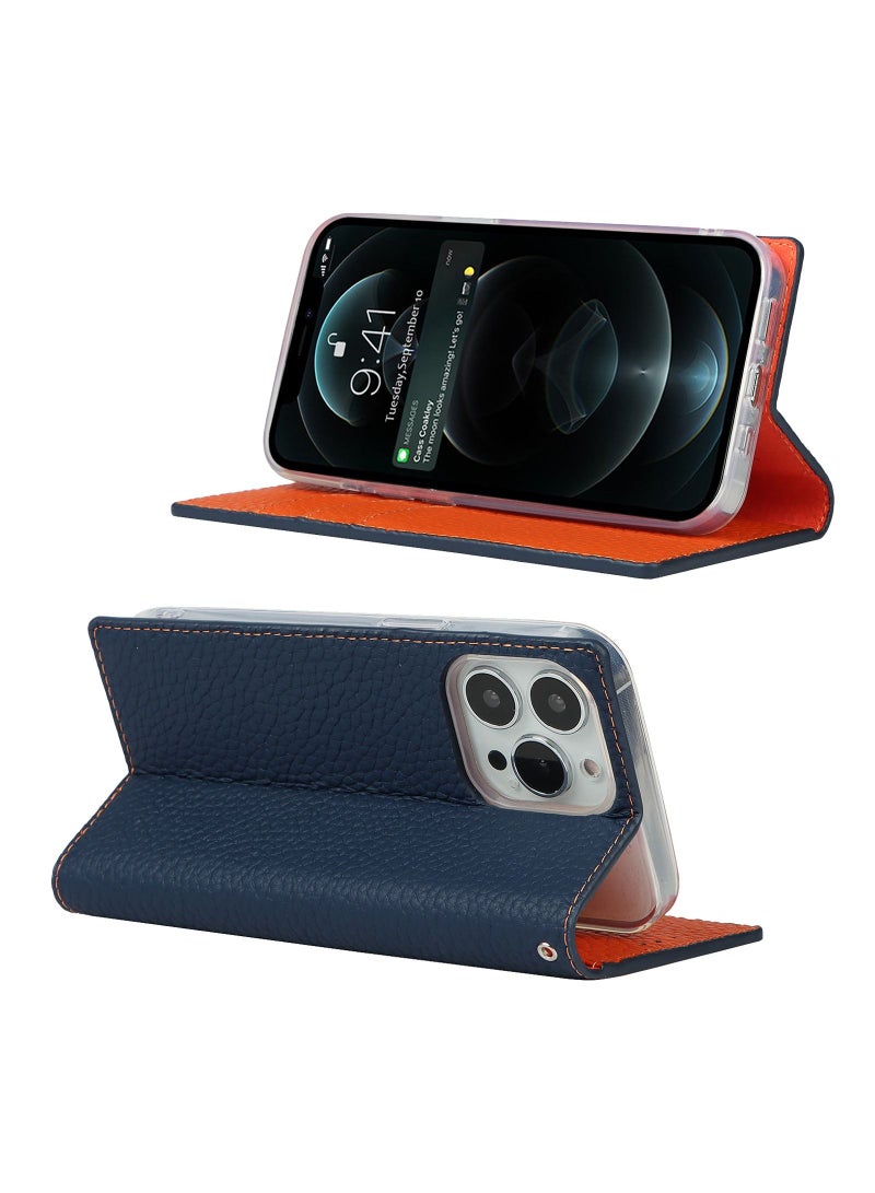 Suteni Flip Cover Card Slots Leather Phone Case for iPhone - Image 2