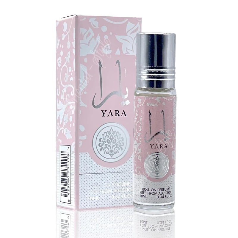 Ard al Zaafaran Yara Perfume Roller On for Women, 0.34 Ounce / 10 ml - Image 1