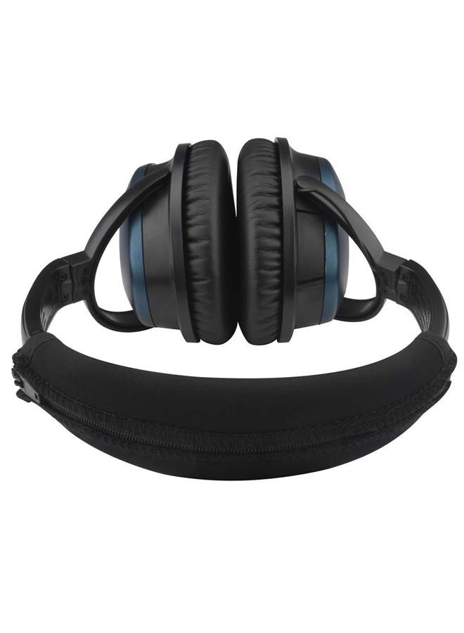 Mmobiel Replacement Headband Cover Cushion Headphones Protector compatible with Bose QuietComfort QC15 QC2 (Black) - Image 3