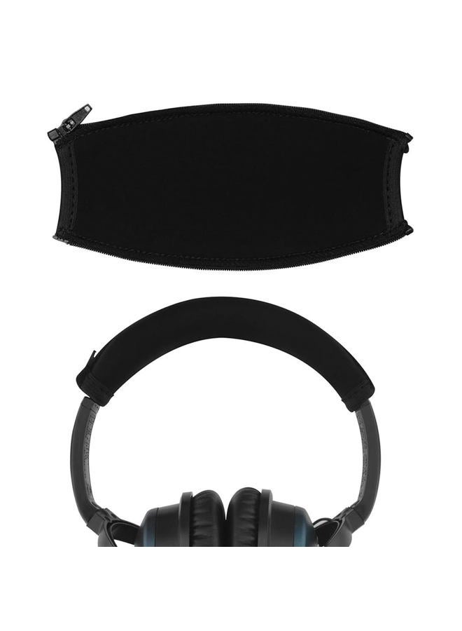 Mmobiel Replacement Headband Cover Cushion Headphones Protector compatible with Bose QuietComfort QC15 QC2 (Black) - Image 1