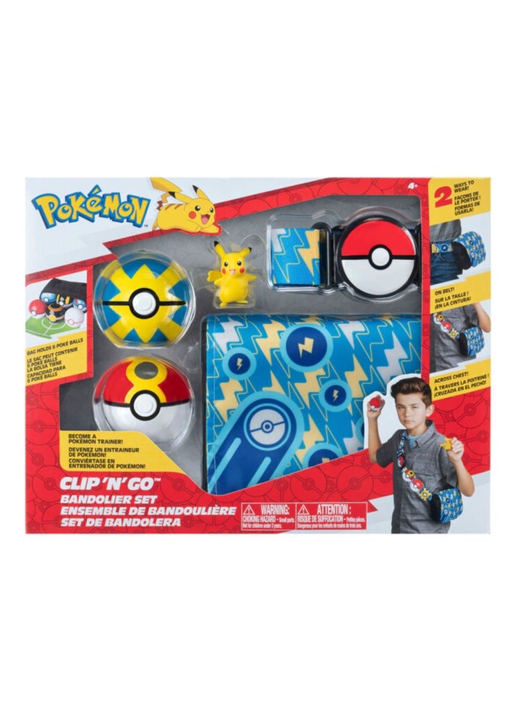 Pokemon Clip 'N' Go Bandolier Set - Blue - Image 1