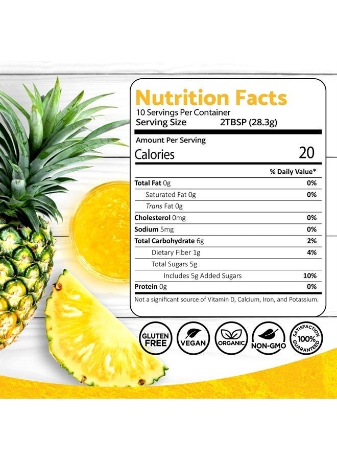 WELLNESS LABSRX Irish Sea Moss Gel Organic Raw - Wildcrafted Superfood Seamoss Gel - Pineapple Flavor, Vitamin and Mineral-Rich from Pristine Caribbean Waters, Immune and Digestive Health Support - 10 oz. - Image 4