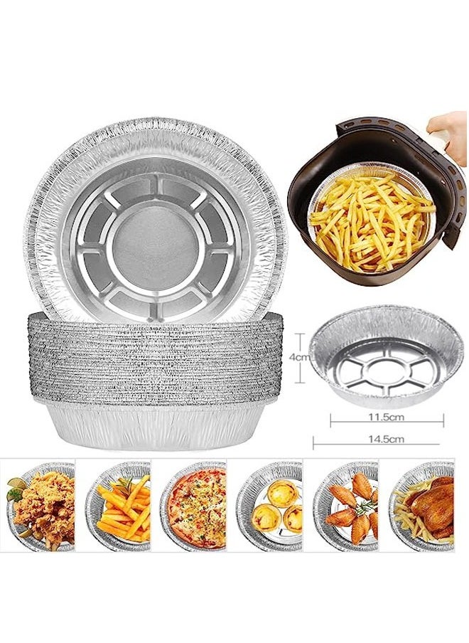 Generic Air Fryer Liners,6 inch Non-Stick Aluminum Foil Air Fryer Liners,Oil-proof Water-proof Air Fryer Liners,Food Grade Aluminum Foil For Baking,Frying,Grilling,Roasting Microwave  - Image 1