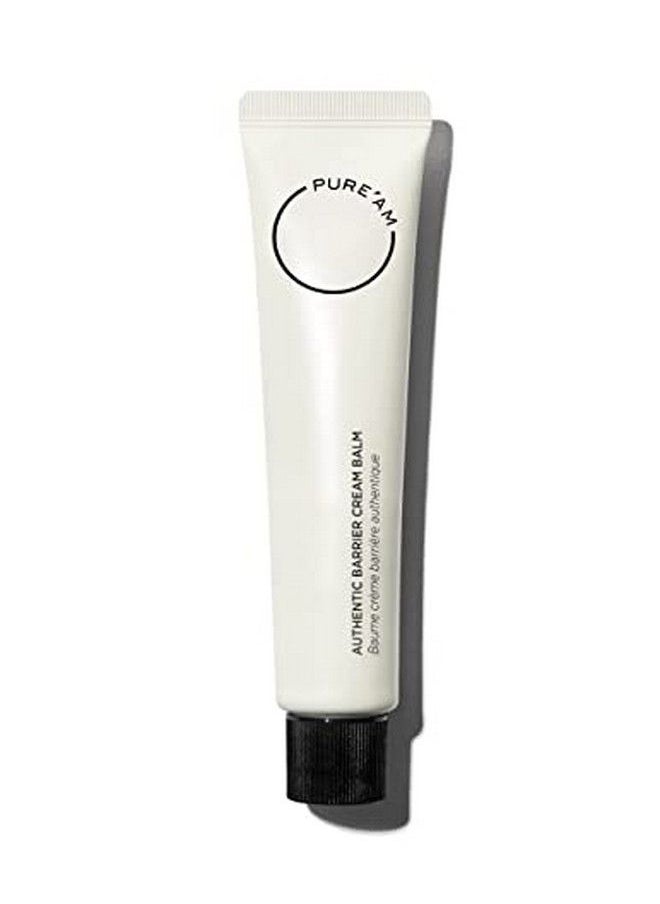 PURE'AM Pure’Am Authentic Barrier Repair Cream Moisturizer Face Cream For Dry Skin Hydrating Face Moisturizer With Vegan Ceramide Day And Night Cream For Women Vegan Barrier Cream 2.5 Fl Oz 75 Ml  - Image 1