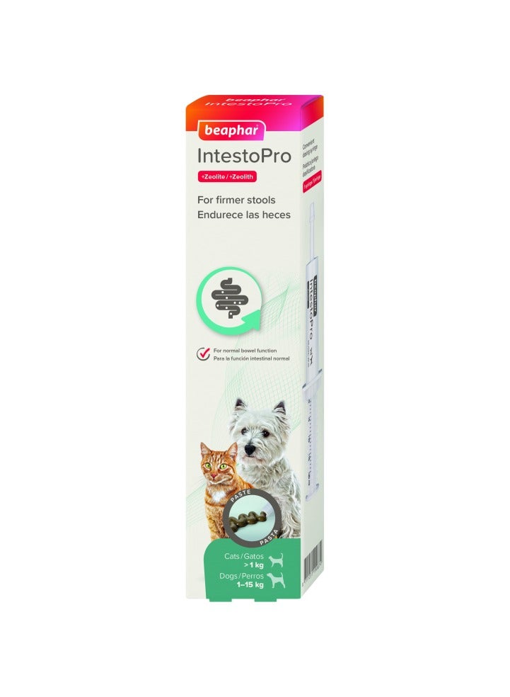 beaphar IntestoPro Anti Diarrhea Paste Syringe Small Dog & Cat 20 ml