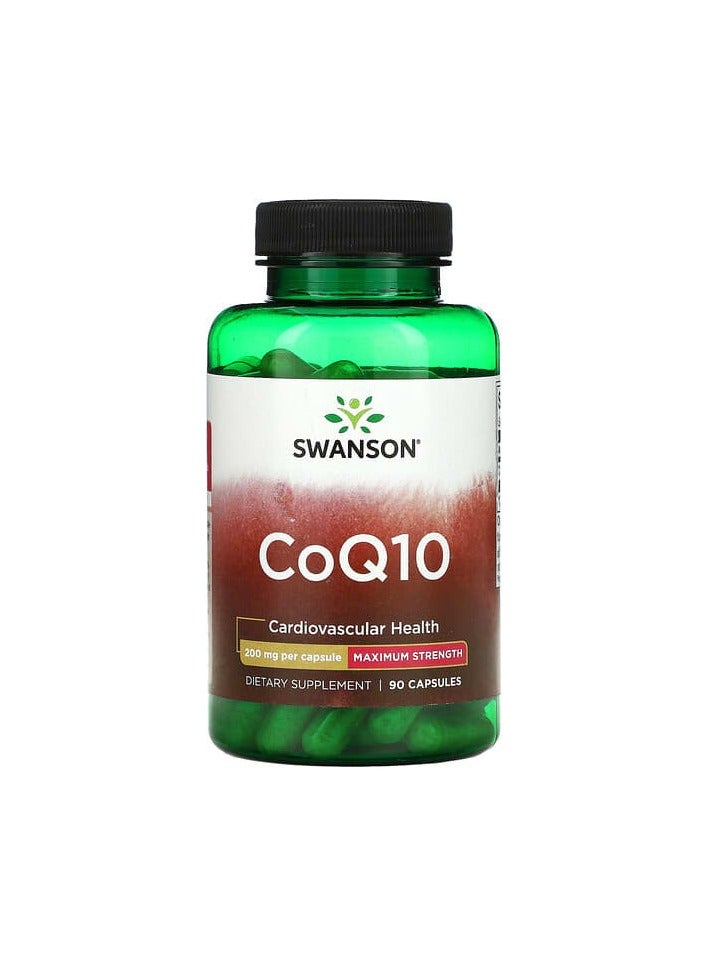 CoQ10، 200 ملغ، 90 كبسولة