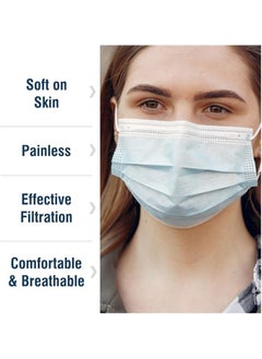 Generic 40-Boxes/ 2000-Pieces Disposable Face Mask, 50/Pack, 3-Ply (BM-09)  - Image 3