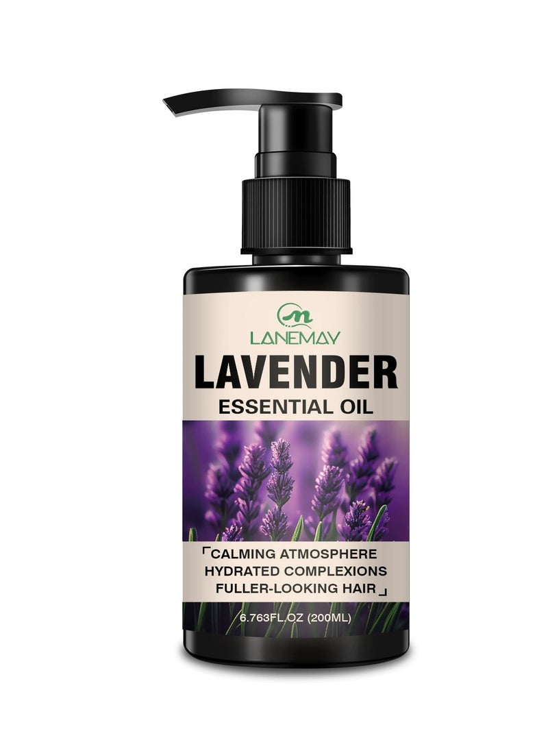 LANEMAY Lavender Massage Oil Relaxing Essential Oil Sleep Aid Skin Nourishing Calming Body Care Oil  - Image 4