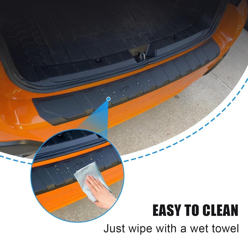 Fancemot Rear Bumper Protector for Subaru Crosstrek 2018-2023 - Image 3