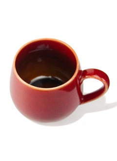 Tealand Porcelain BTQ Mug Perfect for Coffee, Tea, Latte, Cappuccino, Hot Cocoa, Milk, Party Ceramic Tea Cup for Tea Lover Gift Home Office 400ml Red  - Image 2