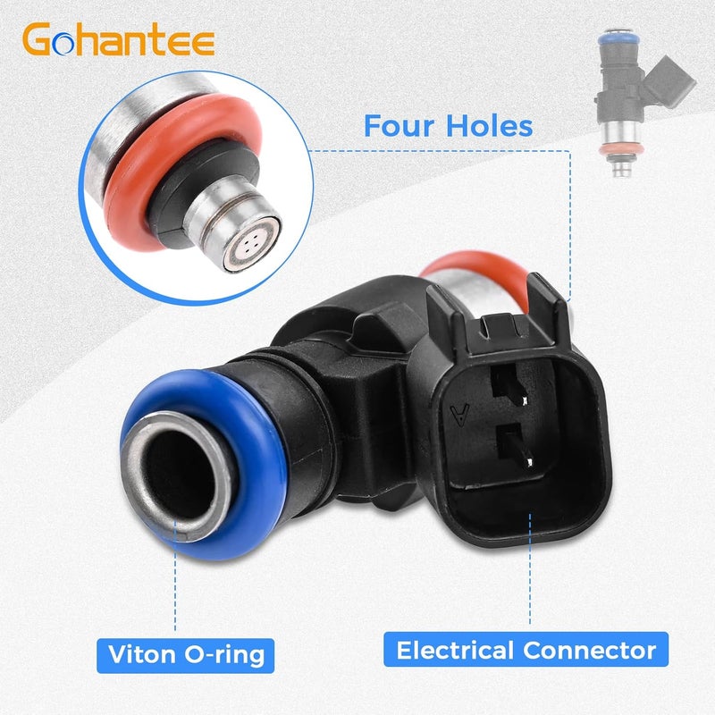 gohantee طقم حقن الوقود 0280158191 لمركبات فورد - Image 5