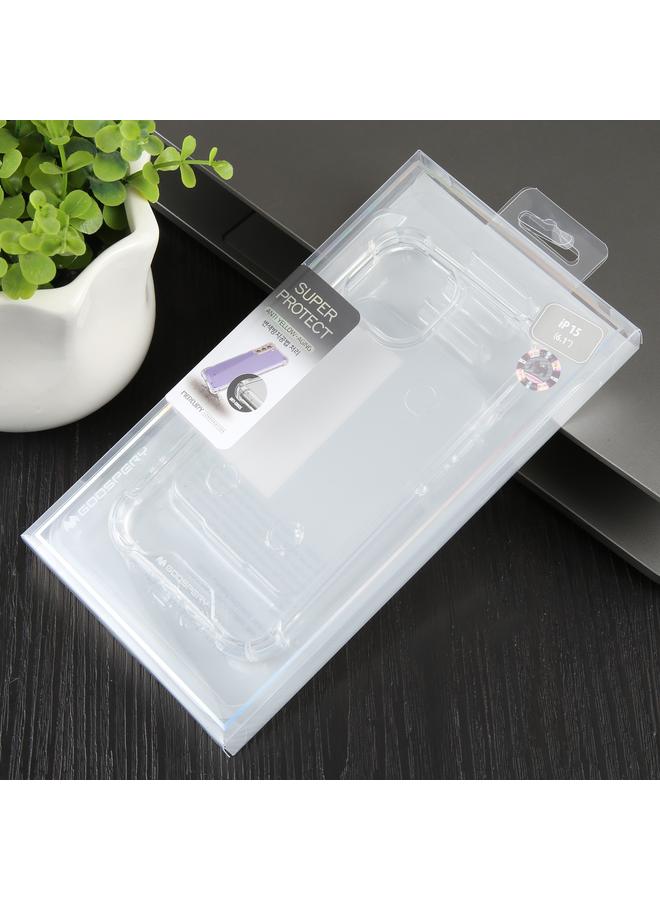 جوسبيري جراب هاتف MERCURY SUPER المقاوم للصدمات من مادة TPU بأربع زوايا لهاتف iPhone 15 - Image 5