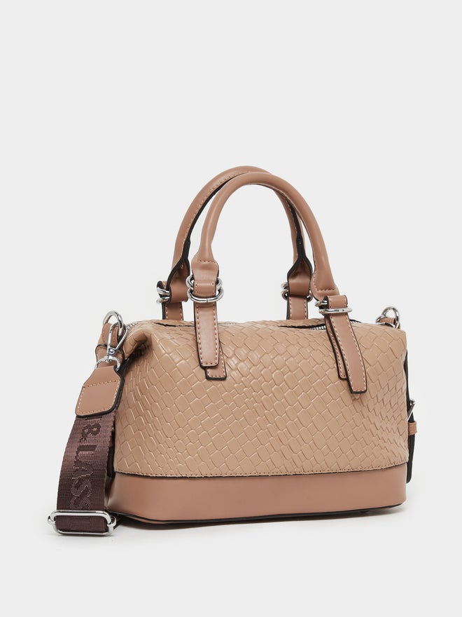 Styli Printed Strap Handbag - Image 1