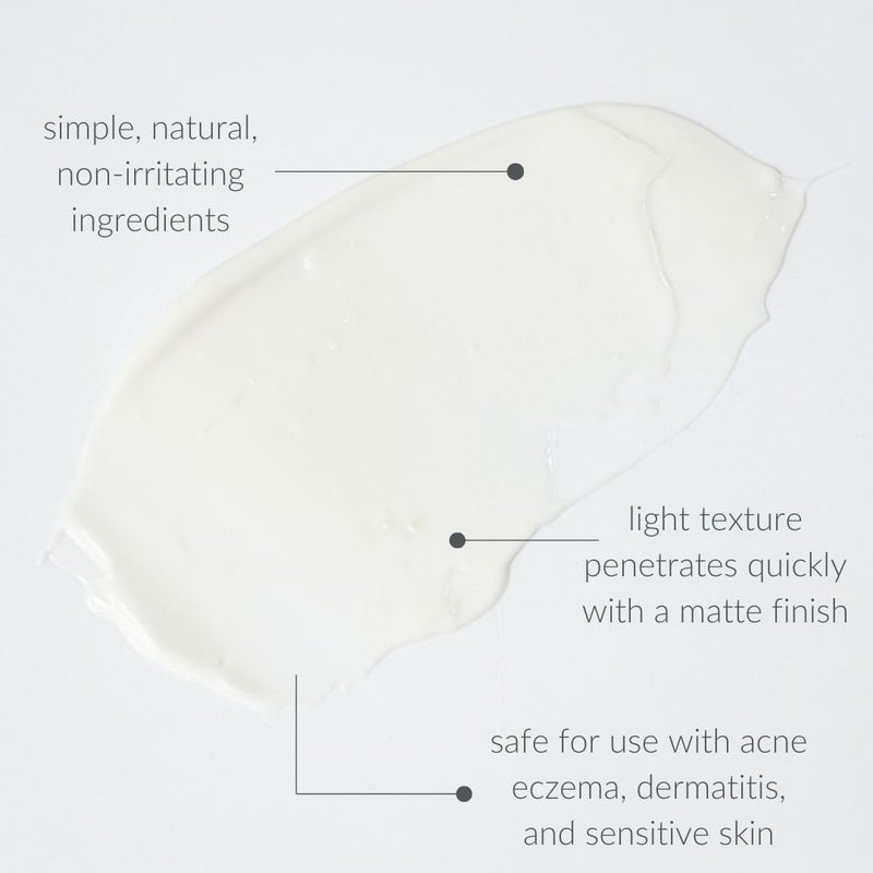 Osmia Skincare - Natural Purely Simple Face Cream For Sensitive + Reactive Skin | Apricot Kernel, Kukui, Rose, Chamomile Oils + Aloe | Clean Beauty For Healthy Skin (1.7 oz | 50 ml) NEW PACKAGING - Image 3