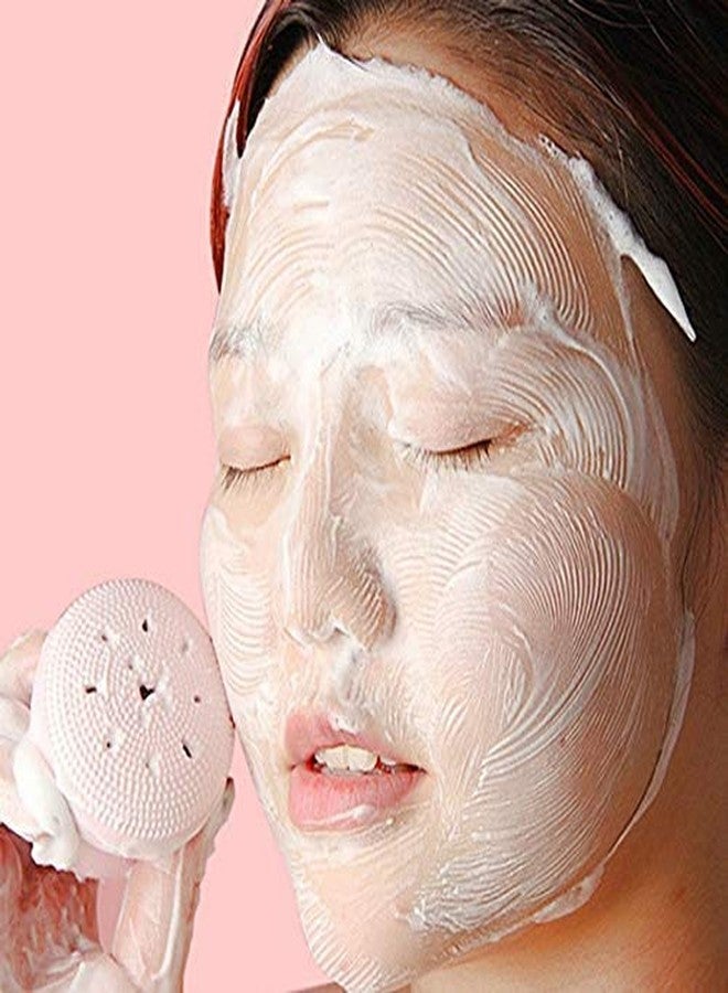 كوسلوكس فرشاة تنظيف الوجه من السيليكون على شكل أخطبوط من COSLUXE (قطعة واحدة)، إسفنجة مكياج (قطعة واحدة)، أداة تقشير الوجه للتنظيف العميق، والتقشير، وإزالة المكياج، والتدليك (متعددة الألوان) - Image 3