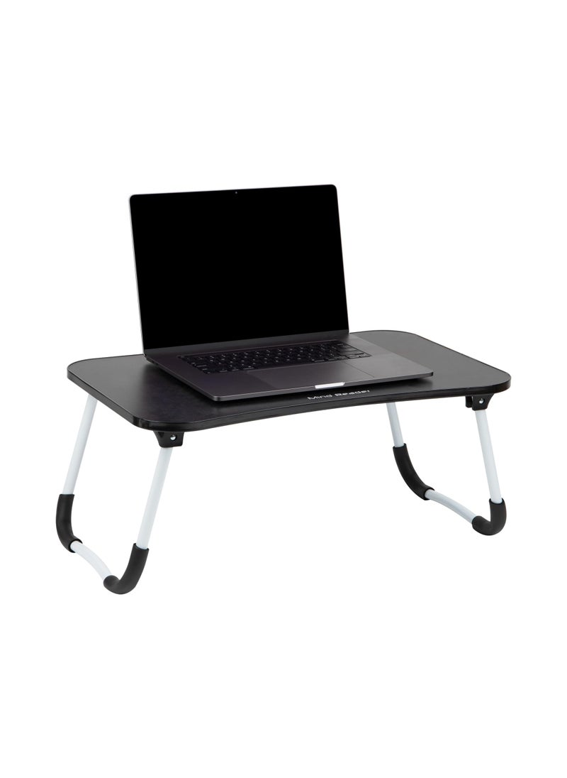 Mind Reader Mind Reader Lap Desk Laptop Stand Bed Tray Folding Legs Couch Table Portable MDF 2325 L x 1375 W x 105 H Black 