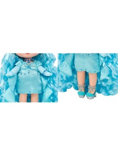 Na! Na! Na! Surprise Na Na Na Surprise Sweetest Gems™ Marina Tealstone 7.5" Fashion Doll Aquamarine Birthstone Inspired With Blue Hair Charmeuse Dress & Brush Poseable Great Toy Gift For Girls Boys Ages 5 6 7 8+ Years  - Image 3