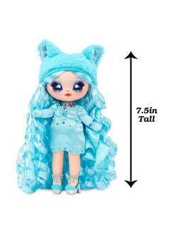 Na! Na! Na! Surprise Na Na Na Surprise Sweetest Gems™ Marina Tealstone 7.5" Fashion Doll Aquamarine Birthstone Inspired With Blue Hair Charmeuse Dress & Brush Poseable Great Toy Gift For Girls Boys Ages 5 6 7 8+ Years  - Image 5
