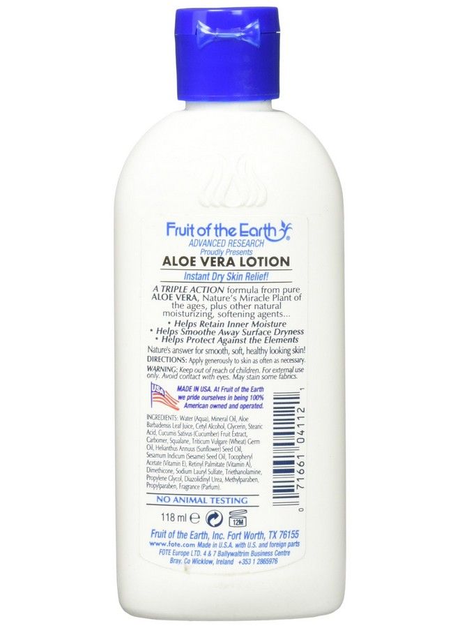 Fruit of the Earth Aloe Vera Lot 4 Oz. - Image 3