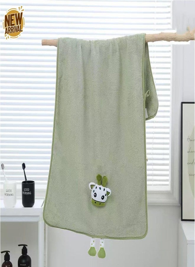 Closecret Newborn Baby Bath Towel Soft & Absorbent Premium Microfiber Cotton Towels for Babies, Toddlers - Ideal for Daily Use (Multicolor) 50 x 100 cm (2) - Image 5