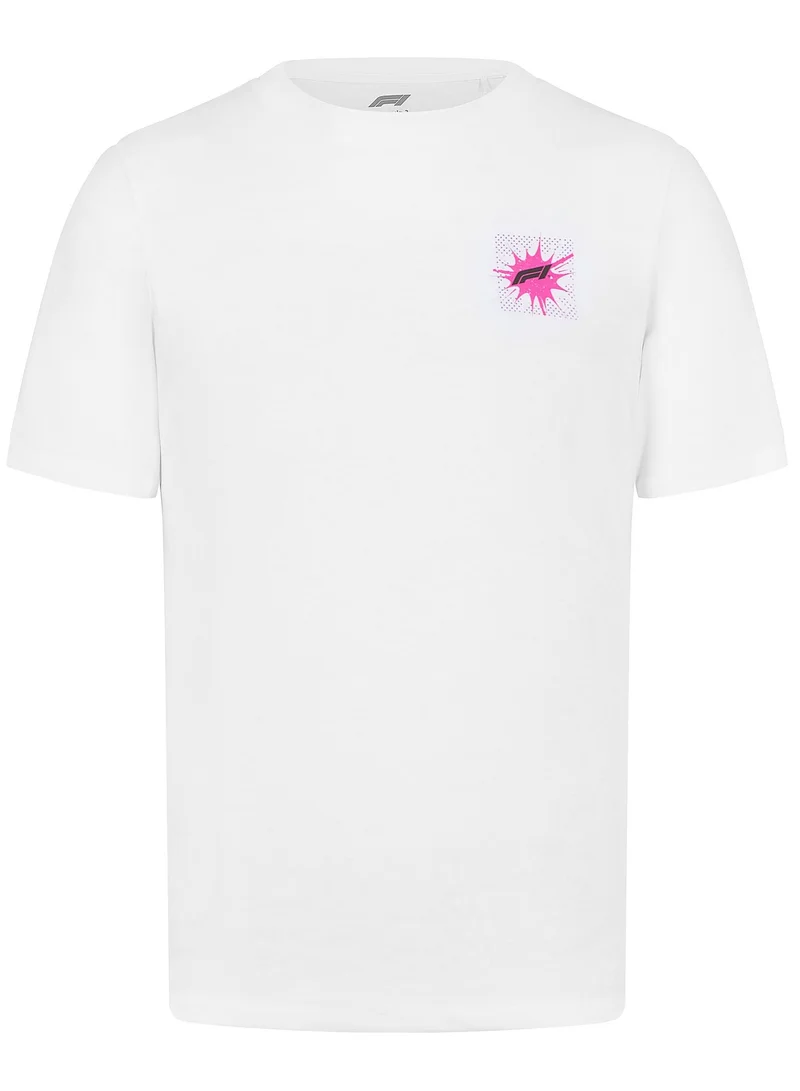 Formula1  Formula1 Collection Halftone Graphic T-shirt for Men | Best Price UAE