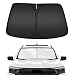 ARISMOTOR Windshield Sun Shade for Chevrolet Chevy Colorado 20232025 2026 Custom Fit Foldable Front Window Sunshade Sun Visor Protector Block UV Rays Keep Your Car Cooler - Image 2